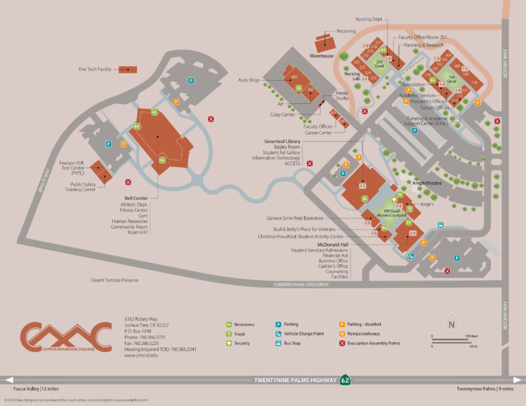 Maps & Directions - Copper Mountain College